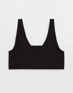 By Aerie Real Me XTRA Rib Switch Up V-Neck Sports Bra
