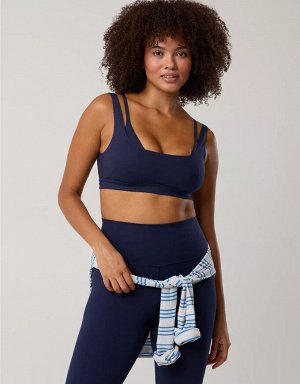 By Aerie The Hugger Layered Sports Bra