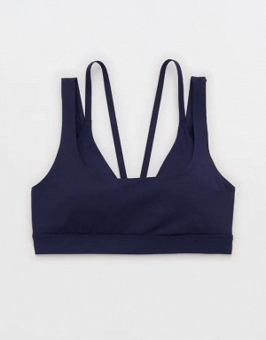 By Aerie The Hugger Layered Sports Bra