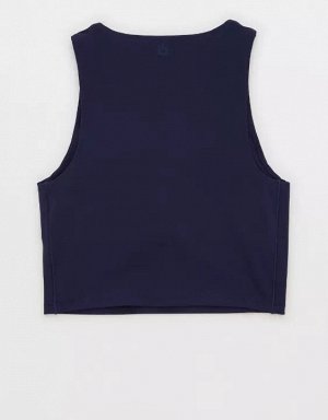 By Aerie Real Me XTRA High Neck Sports Bra