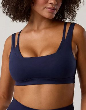 By Aerie The Hugger Layered Sports Bra