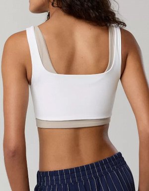 By Aerie Real Me XTRA Rib Switch Up V-Neck Sports Bra