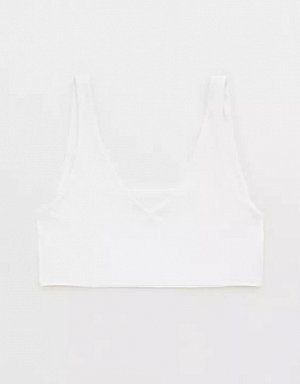 By Aerie Real Me XTRA Rib Switch Up V-Neck Sports Bra