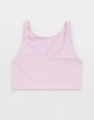 By Aerie Real Me XTRA Rib Switch Up High Neck Sports Bra