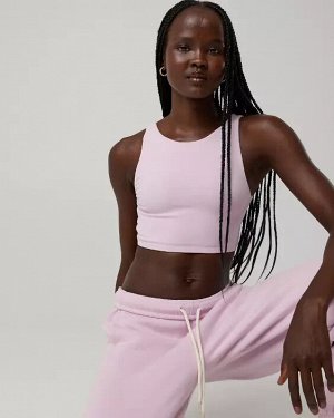 By Aerie Real Me XTRA Rib Switch Up High Neck Sports Bra