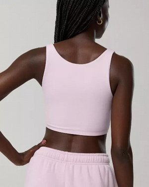 By Aerie Real Me XTRA Rib Switch Up High Neck Sports Bra