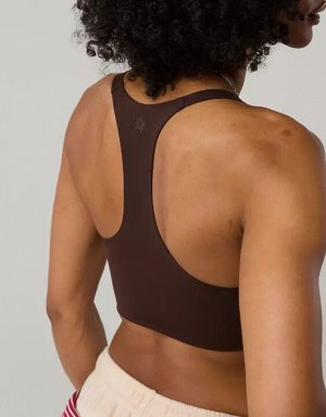By Aerie Real Me Hold Up! Racerback Sports Bra