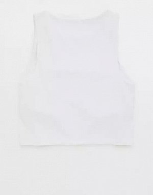 By Aerie Real Me XTRA High Neck Sports Bra