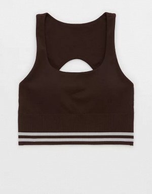 By Aerie Seamless Longline Sports Bra