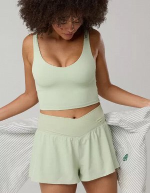 By Aerie Real Me Low Key Longline Sports Bra