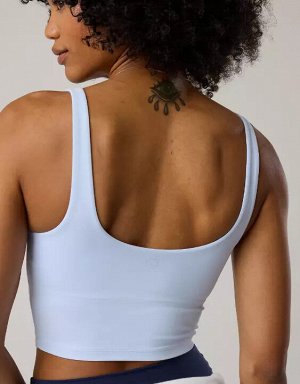 By Aerie Real Me Low Key Longline Sports Bra