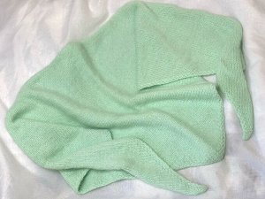 Бактус / Косынка теплая вязаная