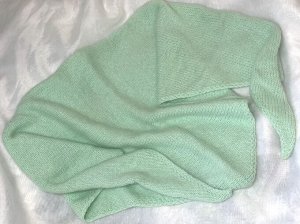 Бактус / Косынка теплая вязаная