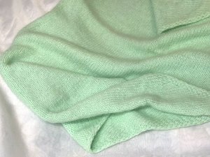 Бактус / Косынка теплая вязаная