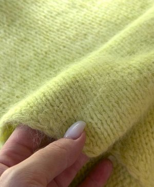 Бактус / Косынка теплая вязаная