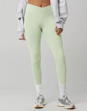 By Aerie Real Me High Waisted Crossover Legging