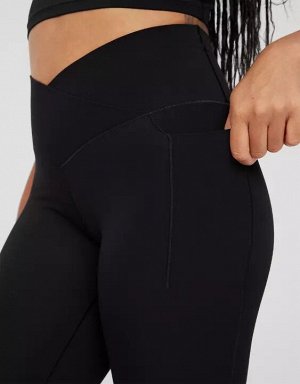 By Aerie Real Me XTRA Crossover High Waisted Pocket Legging