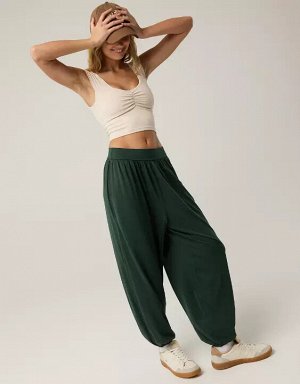 By Aerie The Hugger Go With The Flow Baggy Jogger