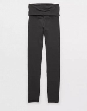By Aerie Real Me XTRA Foldover Legging