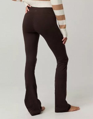 By Aerie The Hugger High Waisted Bootcut Legging