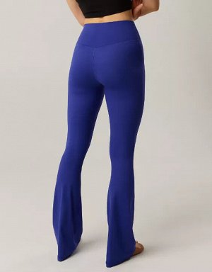 By Aerie Real Me High Waisted Crossover Flare Legging