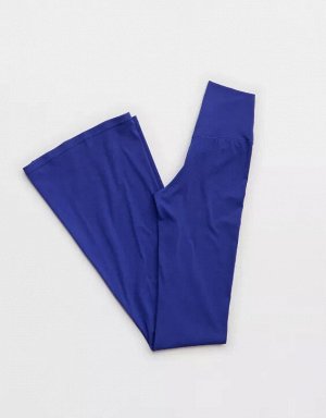 By Aerie Real Me High Waisted Crossover Flare Legging