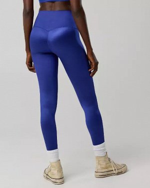 By Aerie Goals Gloss High Waisted Legging