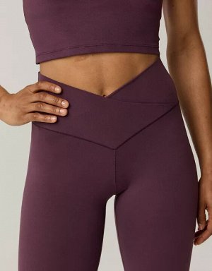 By Aerie Real Me High Waisted Crossover Legging