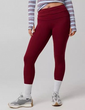 By Aerie Real Me XTRA Foldover Legging