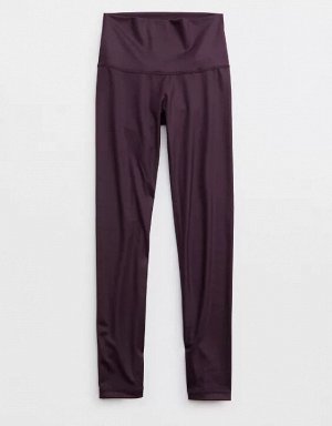 By Aerie Goals Gloss High Waisted Legging