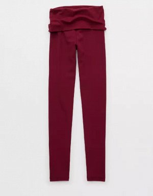 By Aerie Real Me XTRA Foldover Legging