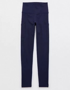 By Aerie The Hugger High Waisted Pocket Legging