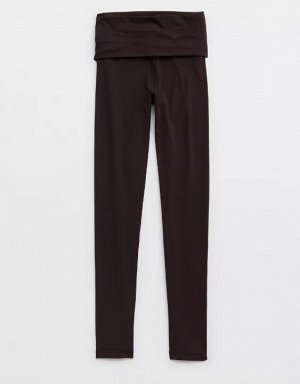 By Aerie Real Me XTRA Foldover Legging