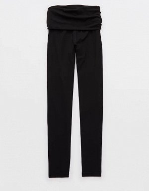 By Aerie Real Me XTRA Foldover Legging
