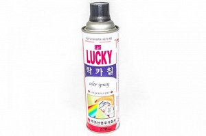 Краска-аэрозоль Lucky 342 (тёмно-серая), 530мл