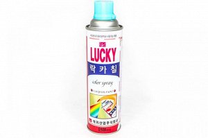 Краска-аэрозоль Lucky 327 (светло-голубая), 530мл