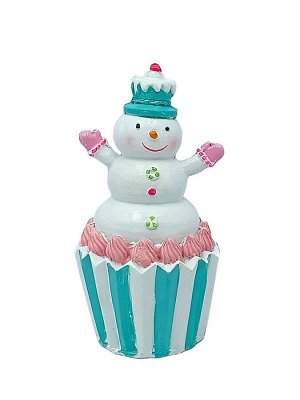 Новогодняя фигурка из полирезины / 5,7*5,5*11,3см