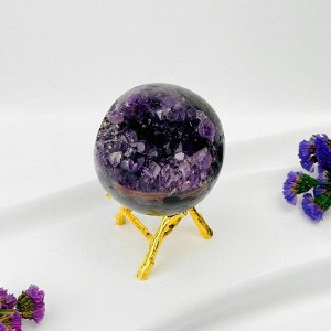 Шар из Аметиста с жеодой