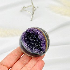 Шар из Аметиста с жеодой