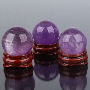 Шар из Аметиста на подставке