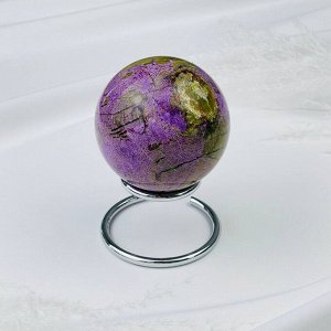 Шар из Стихтита в змеевике (Атлантисит)