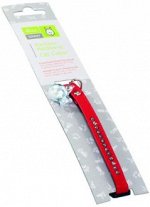 Hunter Smart ошейник для кошек со стразами Modern Luxus эко кожа красный