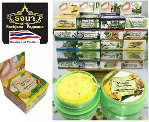 Тайская зубная паста  Rochjana herbal toothpaste 25г Зубная паста отбеливающая Rochjana Herbal Toothpaste 25 гр