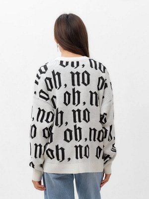 Джемпер женский MIST Knitwear, белый