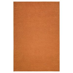 СПОРУП Ковер, короткий ворс, коричневый, 200x300 см