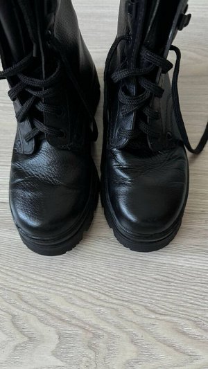 Ботинки берцы, демисезонные, нат. кожа 38 р-р