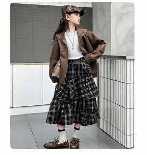 Юбка для девочки с принтом