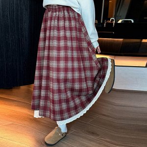 Юбка для девочки с принтом