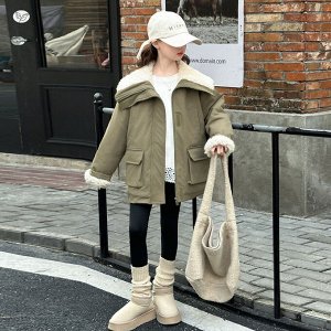 Куртка для девочки, утепленная