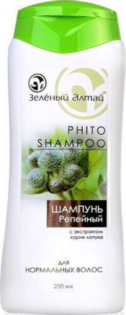 Фитошампунь "Репейный", 250 мл, т. з. "Зеленый Алтай"